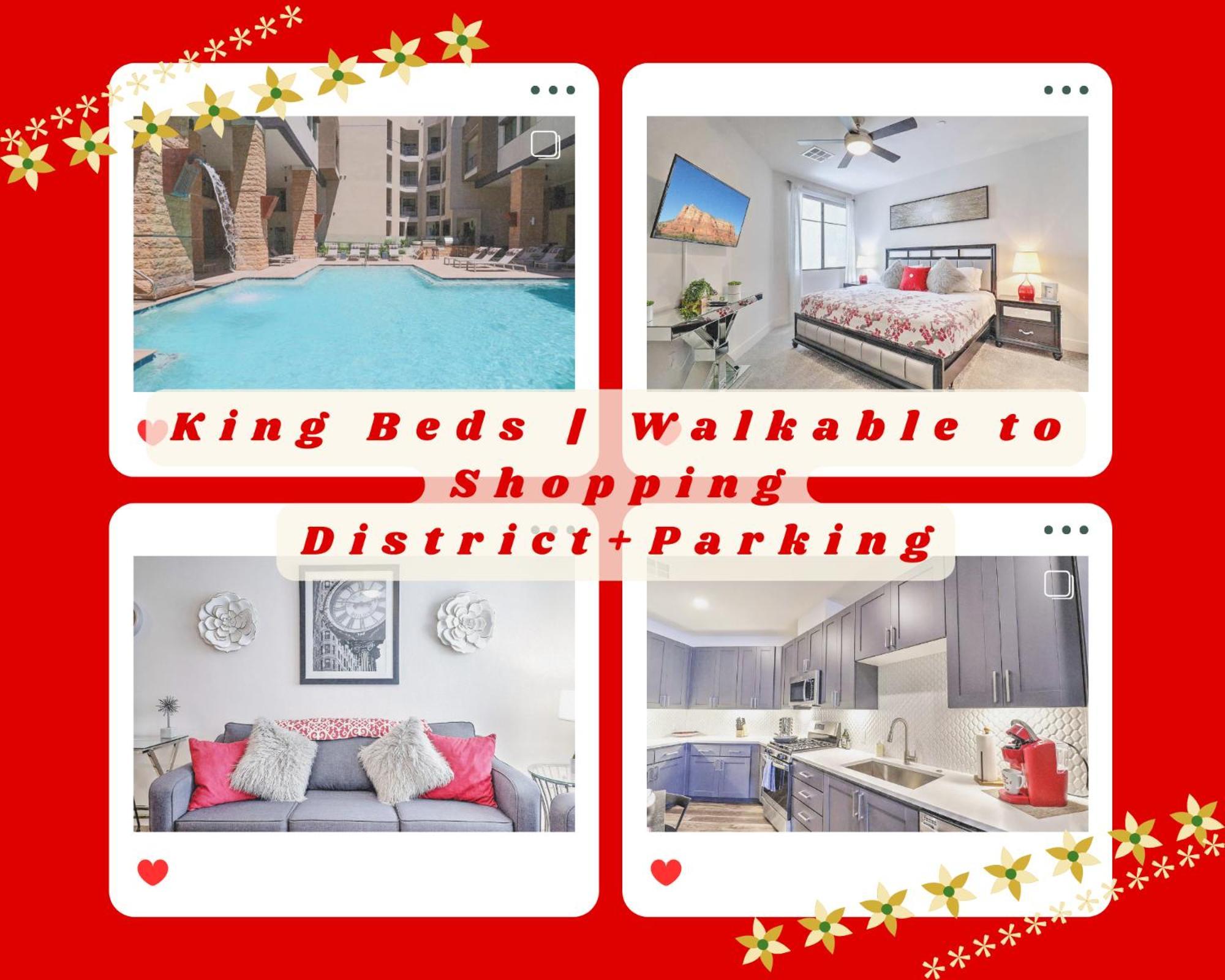Walk Score 81-Shopping District-King Bed-Parking G2047 Scottsdale Exterior photo